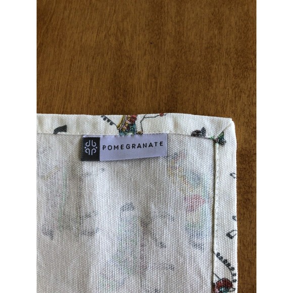 POMEGRANATE INC Horse Equestrian Paper Placemats & Cloth Napkin Set Cotton India - Picture 3 of 8